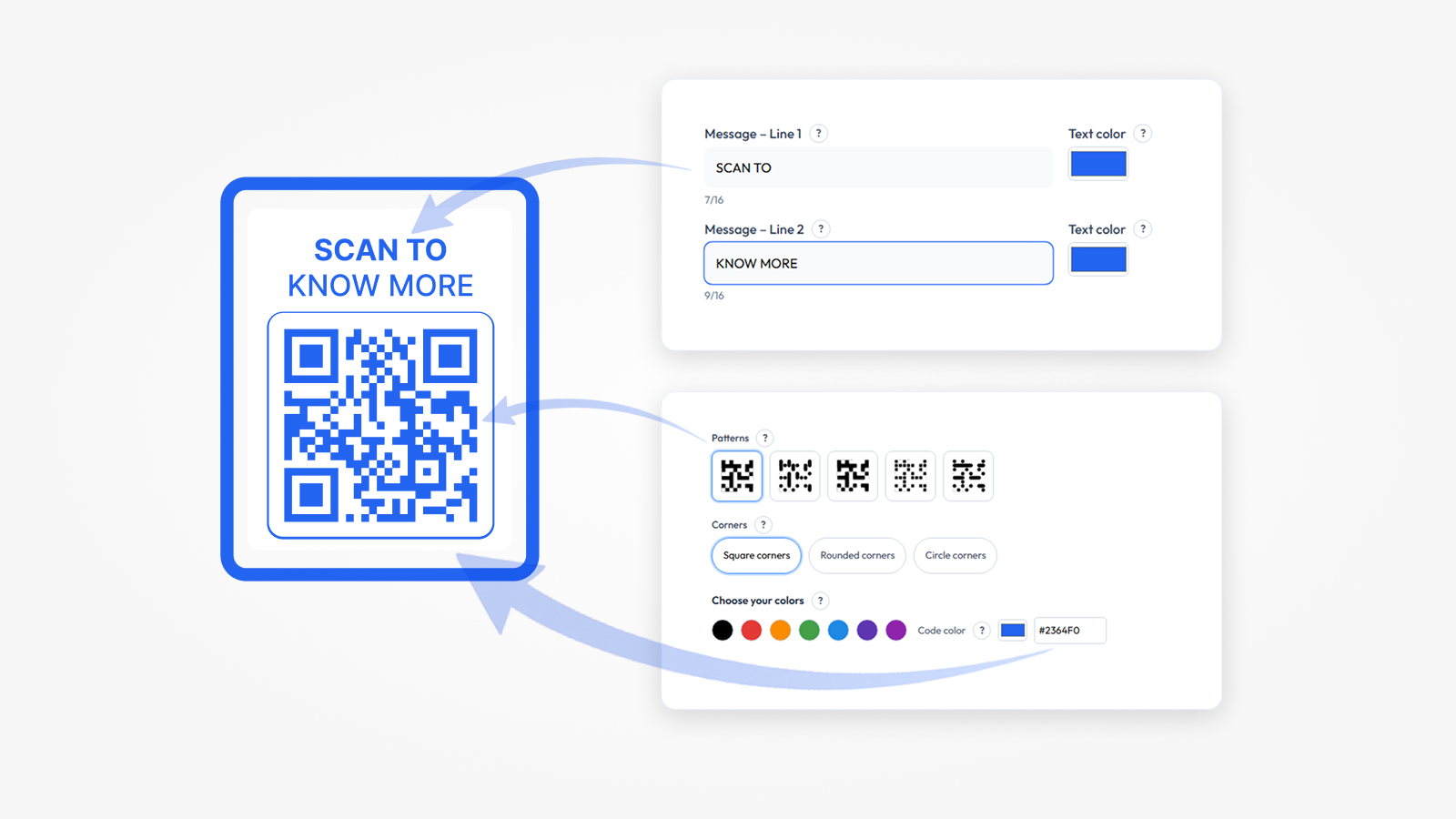 Design QR overlays that feel native to your content